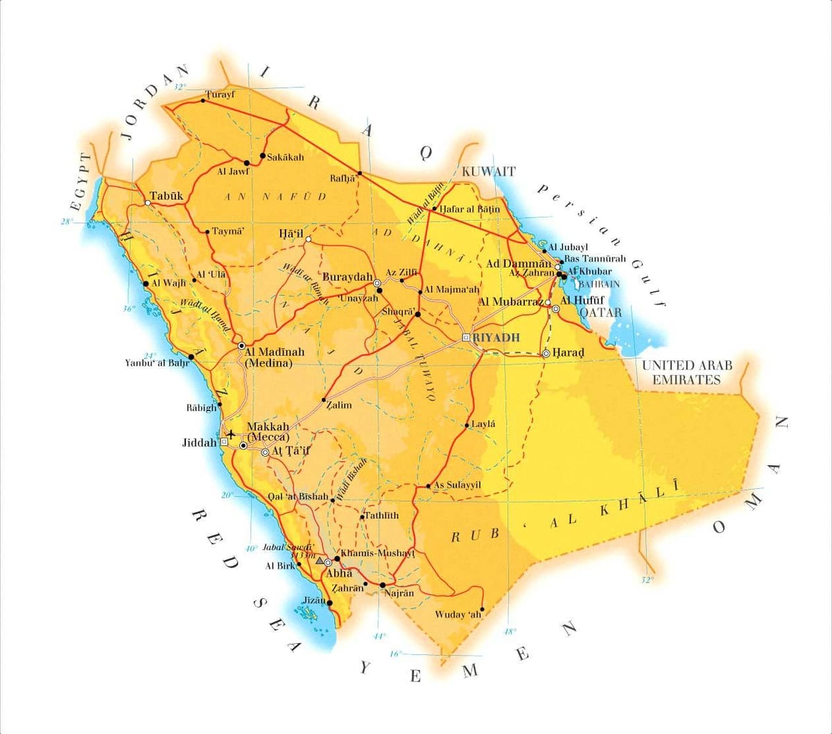 ਜੇਡਾ KSA ਨਕਸ਼ਾ