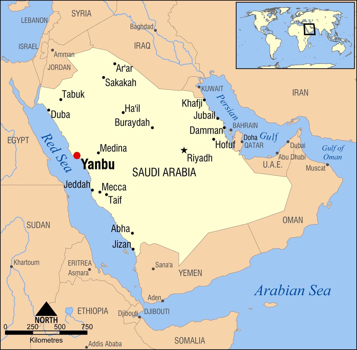 yanbu KSA ਨਕਸ਼ਾ